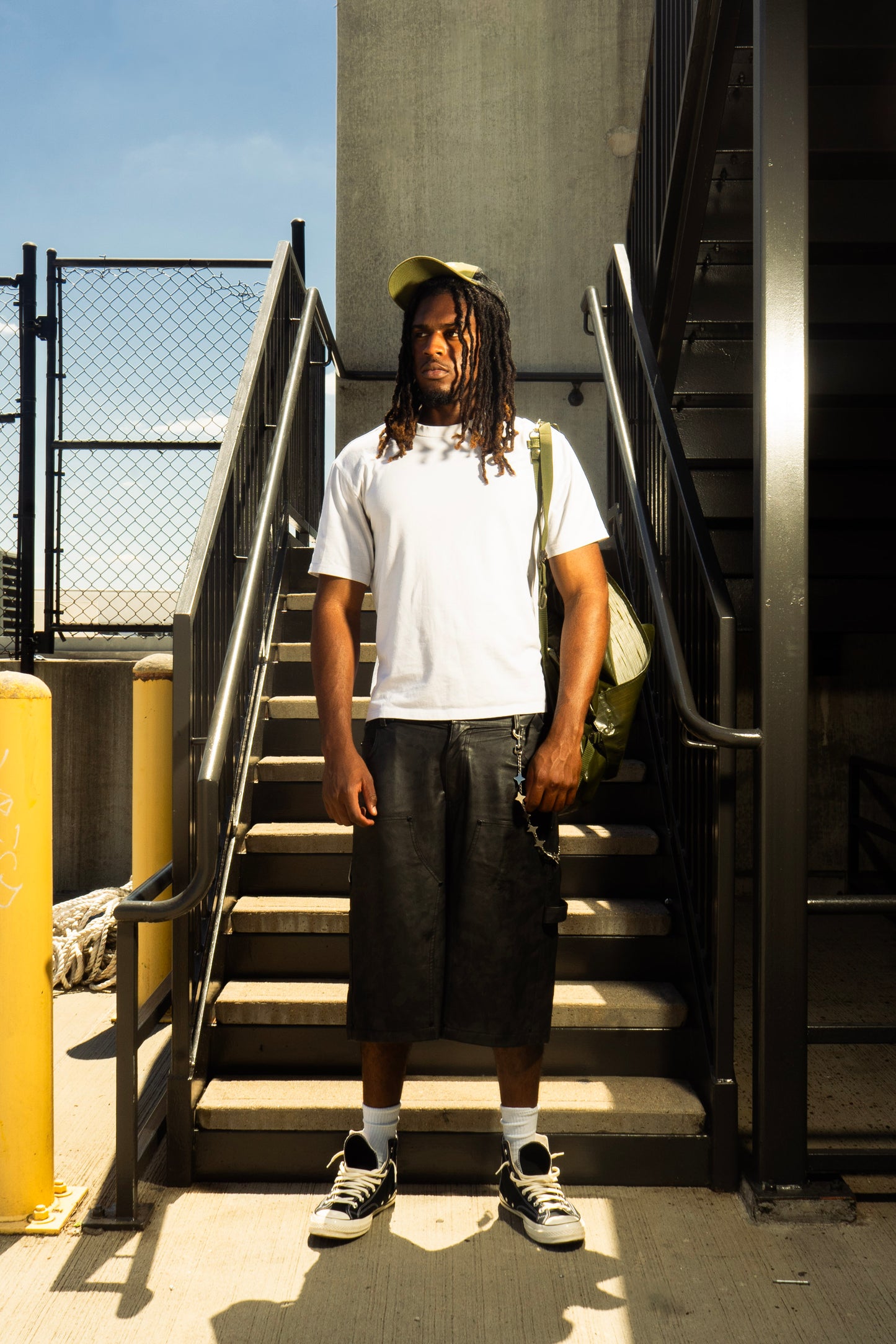 RECON LEATHER SHORTS