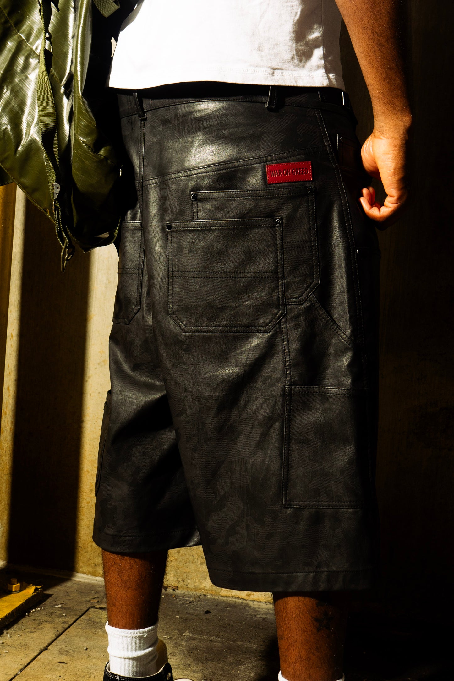 RECON LEATHER SHORTS